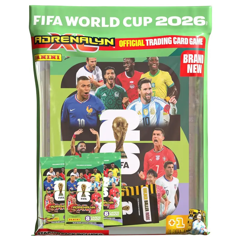 Panini Fifa World Cup 2026 Adrenalyn Xl Trading Cards Starter Pack 1