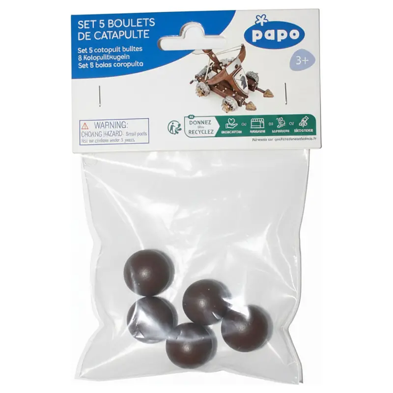 Papo Fantasy World Catapult Balls (5 Pack) 1