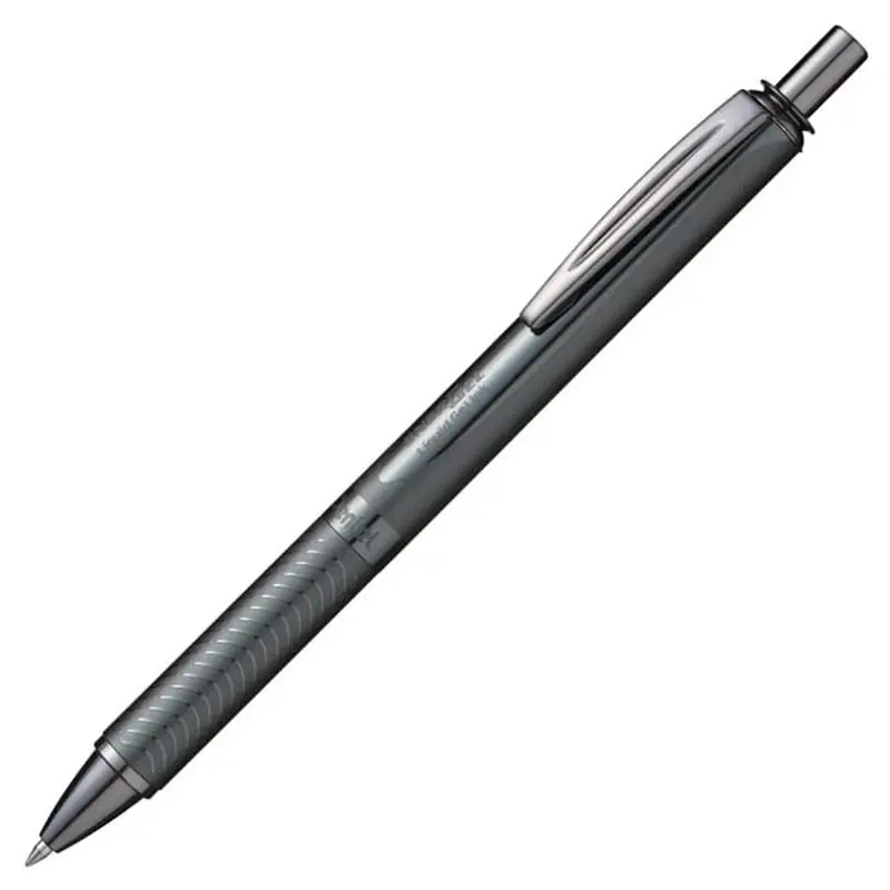 Pentel Energel Sterling Bl407 Smoke Grey Rollerball Pen 1