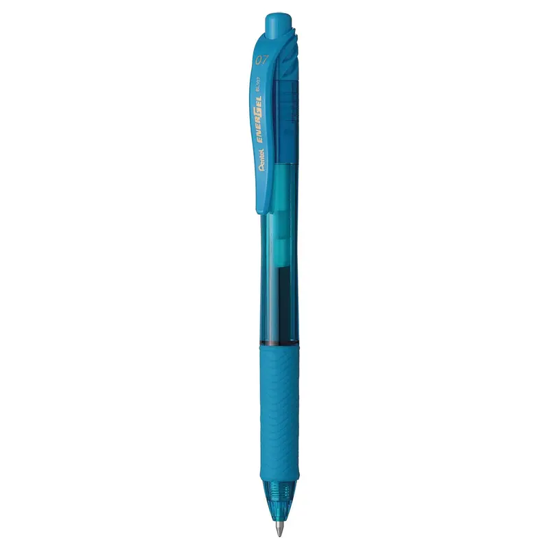 Pentel Energel X 0.7Mm Bl107 Sky Blue Rollerball Pen 1