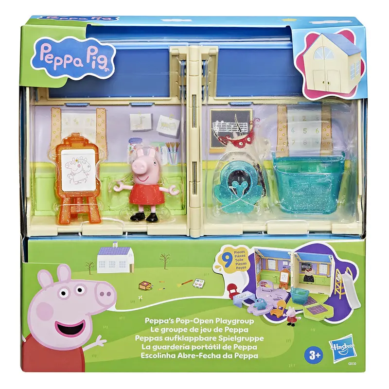 Peppa Pig Peppa's Pop-Open Playgroup Playset 1