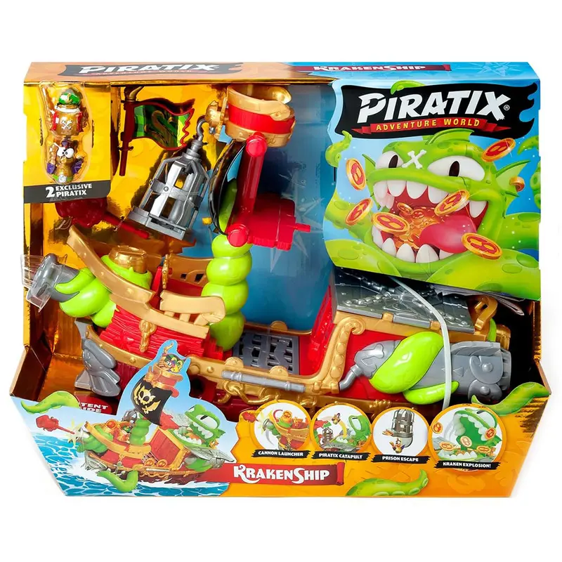 Piratix Kraken Ship Playset 1