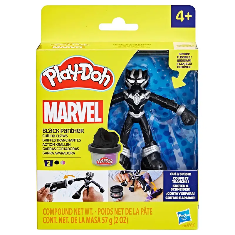 Play-Doh Marvel Black Panther Cutting Claws Playset 1