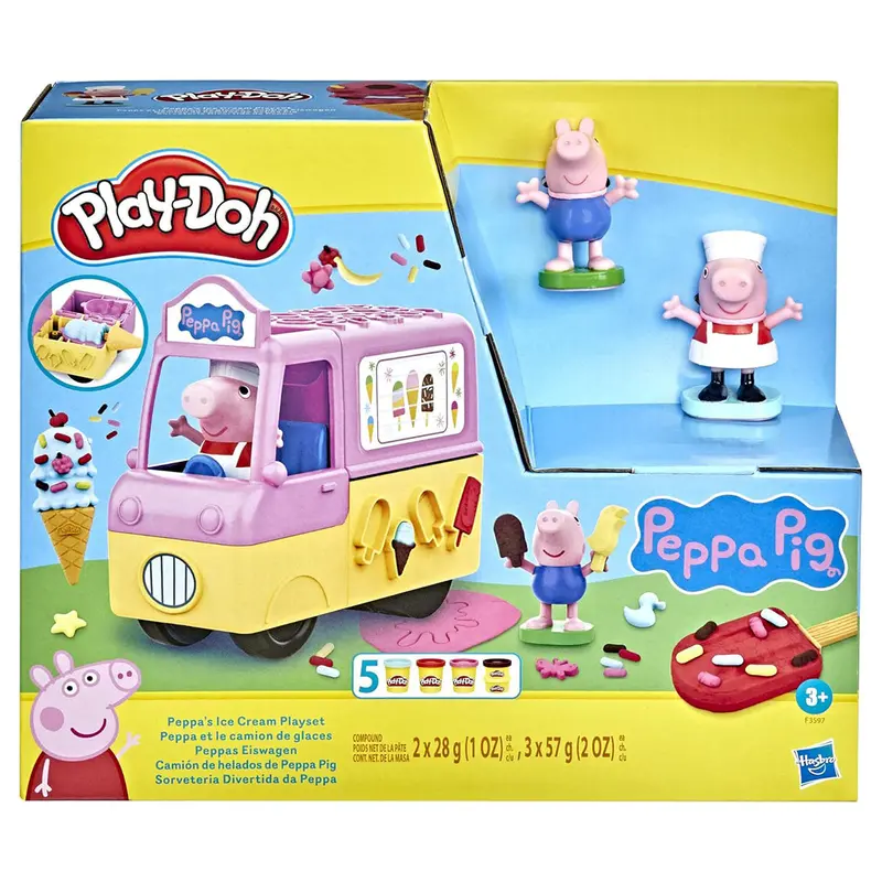 Play-Doh Peppa Pig: Peppa's Ice Cream Playset 1