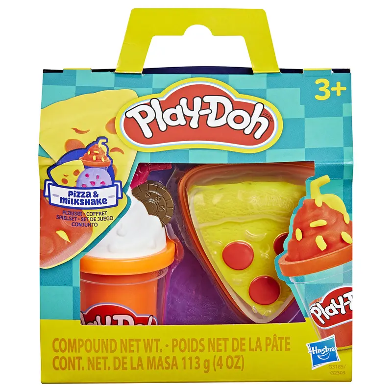 Play-Doh Pizza & Milkshake Playset 1