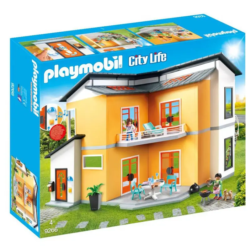 Playmobil City Life Modern House Playset 1