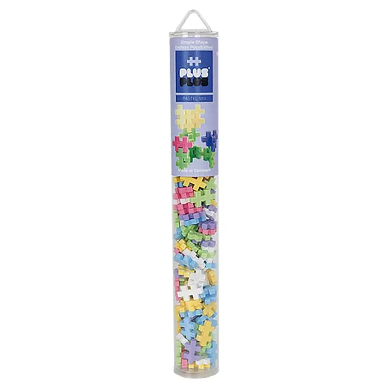 Plus-Plus Pastel 100 Piece Building Blocks Set 1