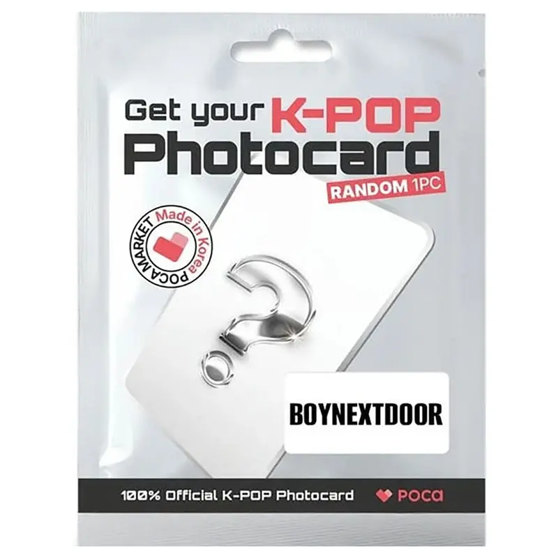 Poca K-Pop Boynextdoor Photocard (Styles Vary) 1