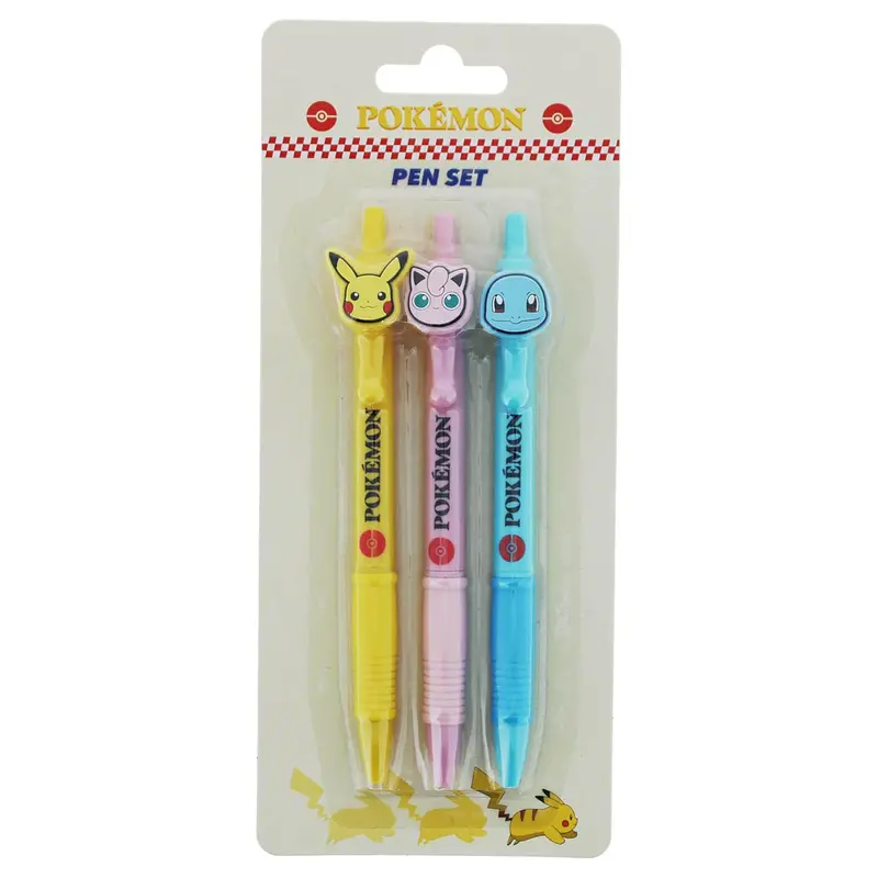 Pokémon Pen Set (3 Pack) 1