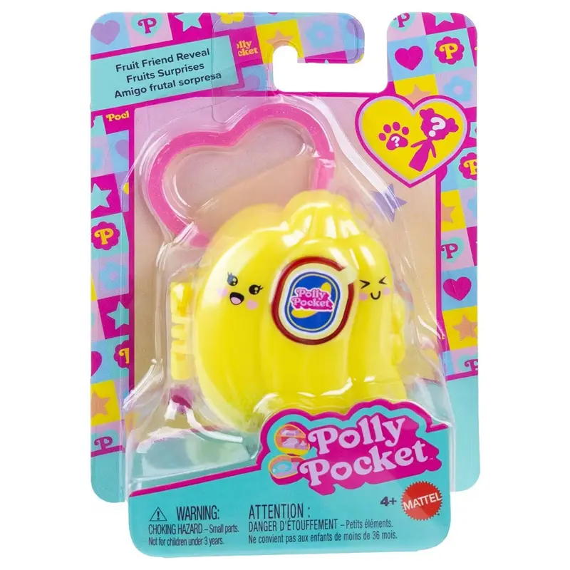 Polly Pocket Fruit Friend Reveal Banana Playset 1