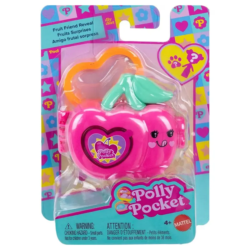 Polly Pocket Fruit Friend Reveal Cherry Playset 1