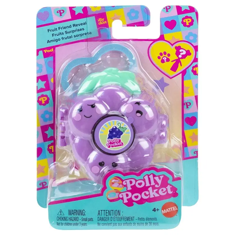 Polly Pocket Fruit Friend Reveal Grape Playset 1