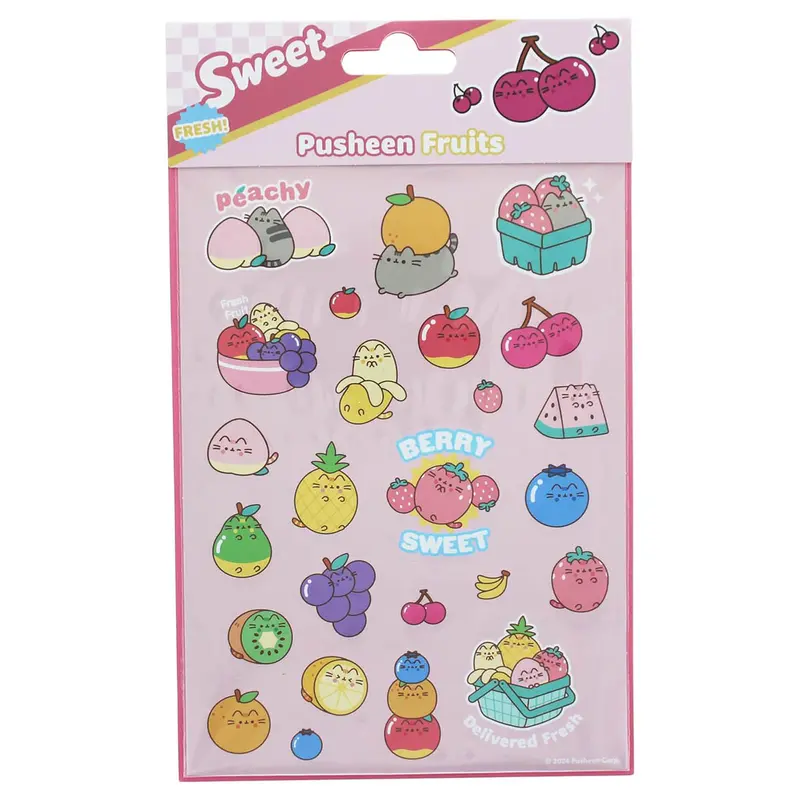 Pusheen Fruits Stickers 1