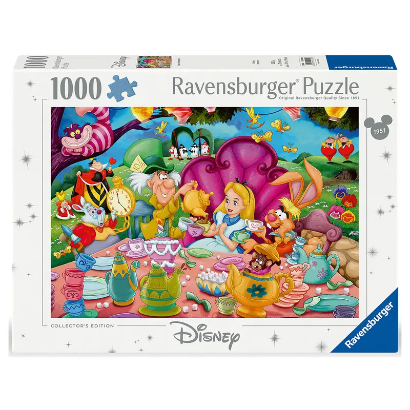 Ravensburger Disney Alice In Wonderland Collector's Edition 1000 Piece Jigsaw Puzzle 1