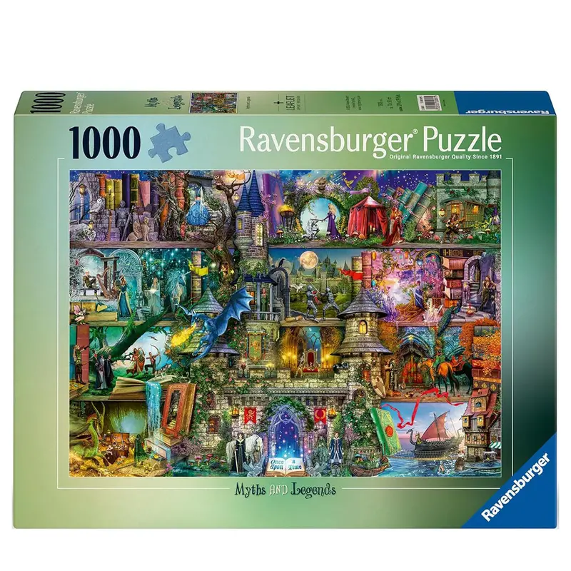 Ravensburger Myths & Legends 1000 Piece Jigsaw Puzzle 1