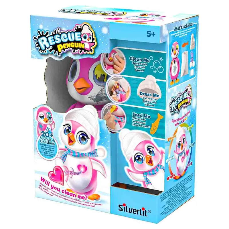 Rescue Penguin Interactive Pet Pink 1