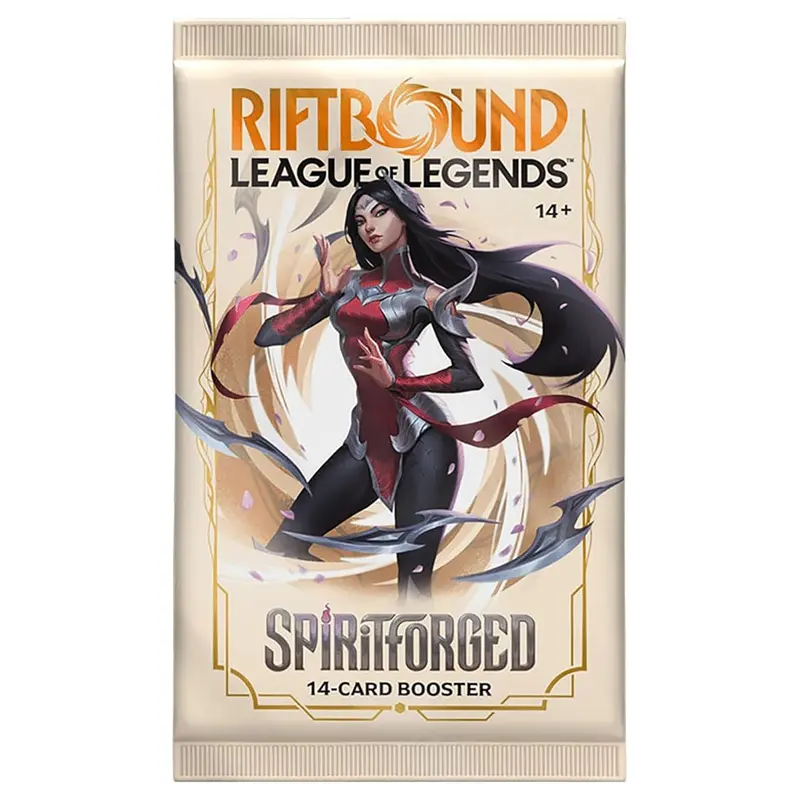 Riftbound: League Of Legends Trading Card Game Spiritforged Booster Pack 1