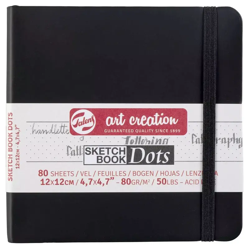 Royal Talens Art Creation Sketch Book Black 80 Sheets 1