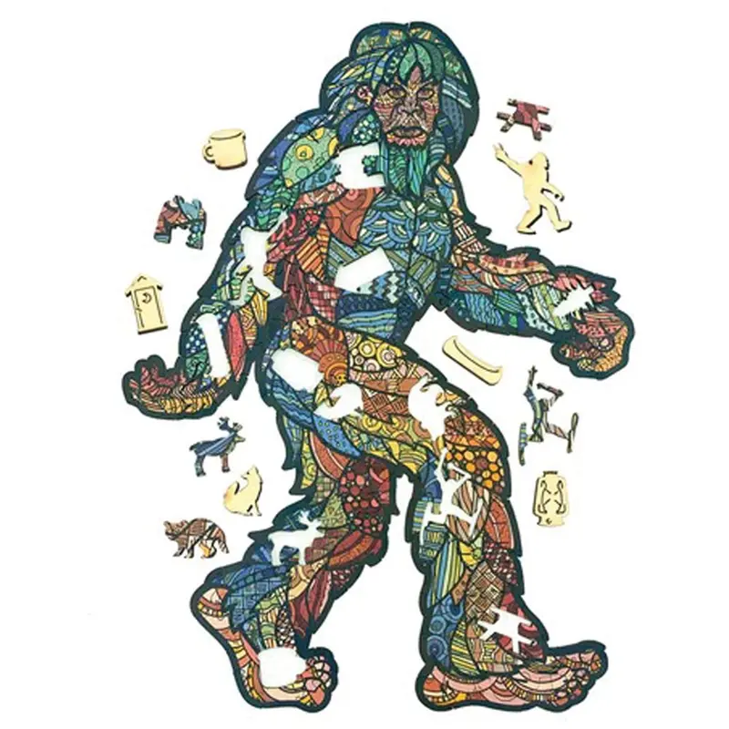 Sasquatch Wooden Puzzle 1