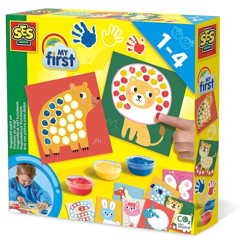 Ses Creative My First Fingerprint Paint Art Set 1