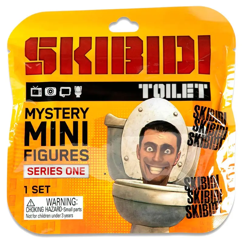 Skibidi Toilet: Mini Mystery Figures Series One (Styles Vary) 1