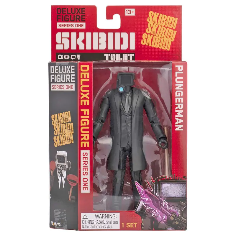 Skibidi Toilet Plungerman Deluxe Figure Series One 1