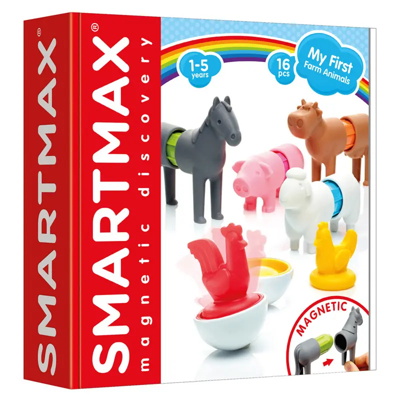 Smartmax My First Farm Animals Magnetic Figures 1