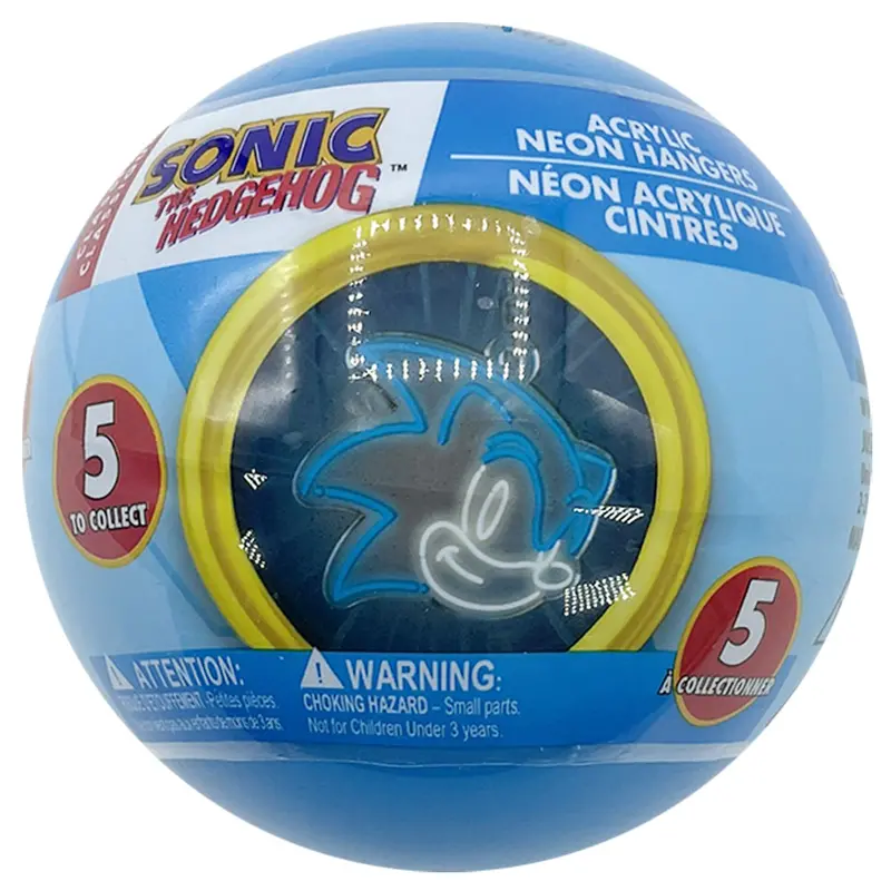 Sonic The Hedgehog Acrylic Neon Hangers (Styles Vary) 1