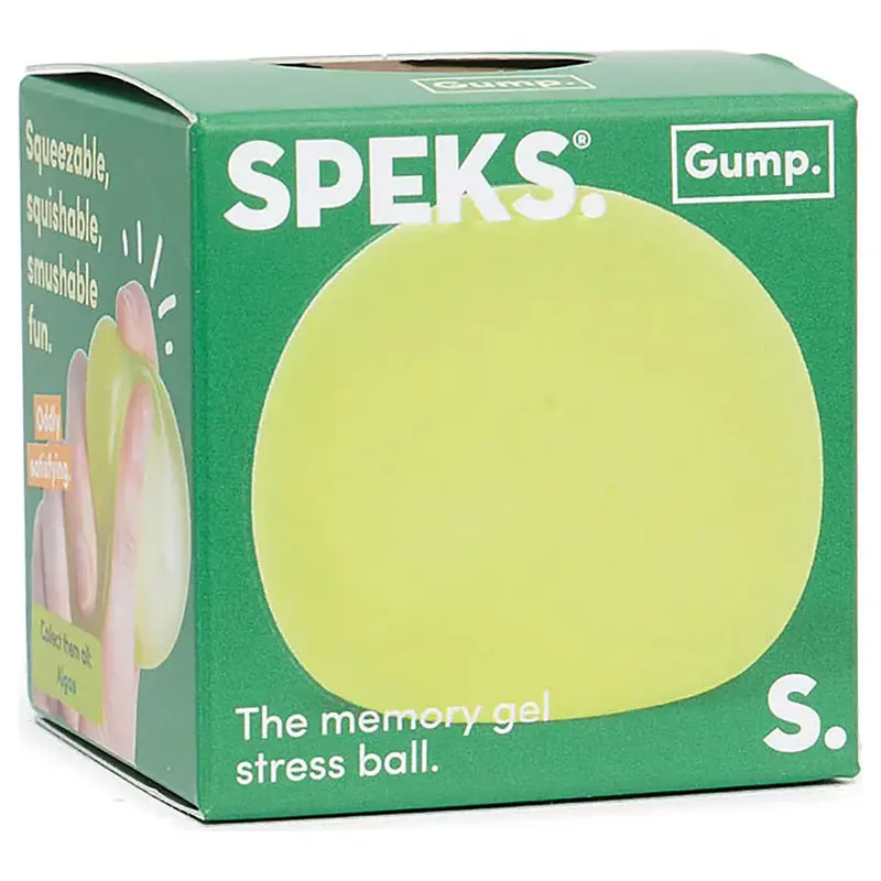 Speks Gump Original Algae Memory Gel Stress Ball 1