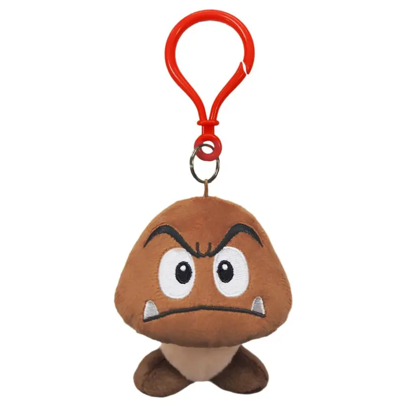 Super Mario Goomba Plush Keychain 1
