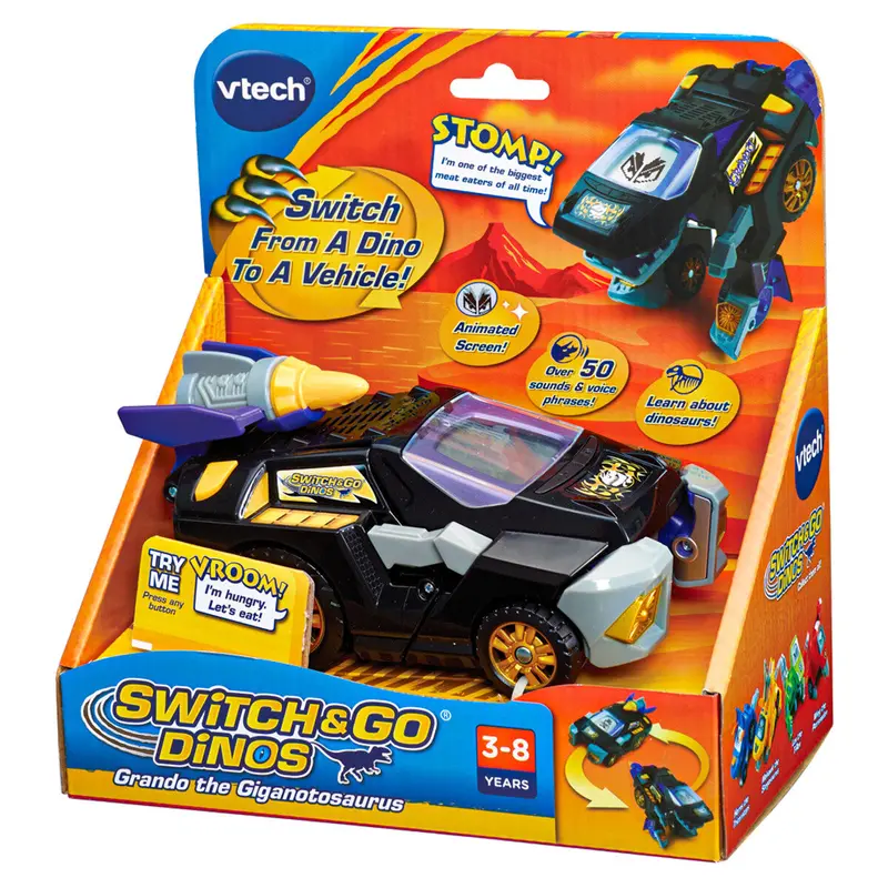 Switch & Go Dinos: Grando The Giganotosaurus 1
