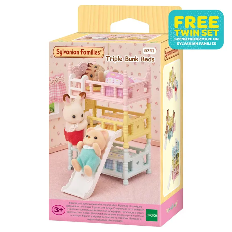 Sylvanian Families Triple Bunk Beds Set 1