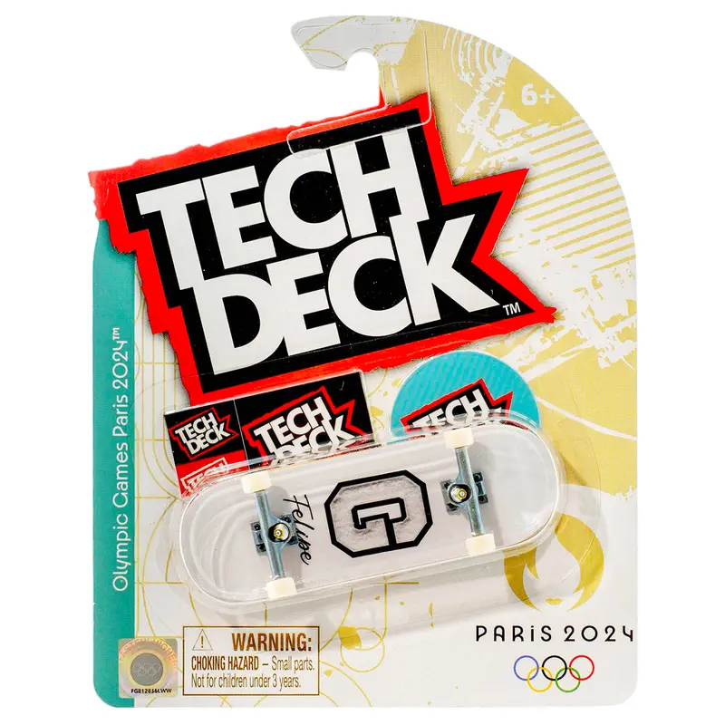 Tech Deck Olympic Games Paris 2024 Felipe G 96Mm Fingerboard 1
