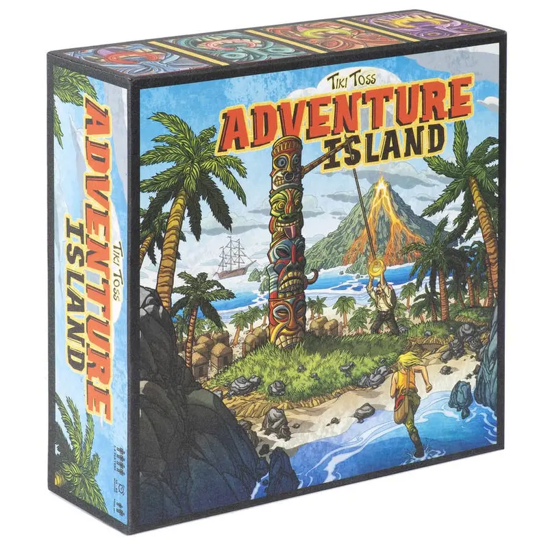Tiki Toss - Tiki Toss Adventure Island Board Game 1