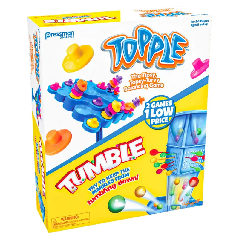 Topple And Tumble 2 In-1 Game 1
