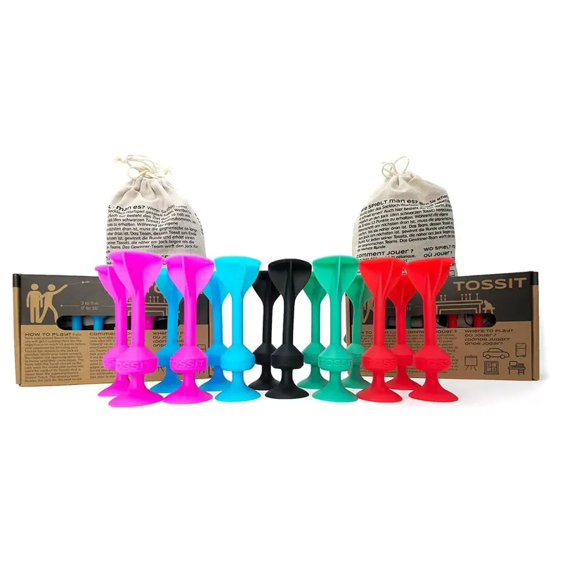Tossit Starter Pack Game Pink/Blue/Green/Red 1
