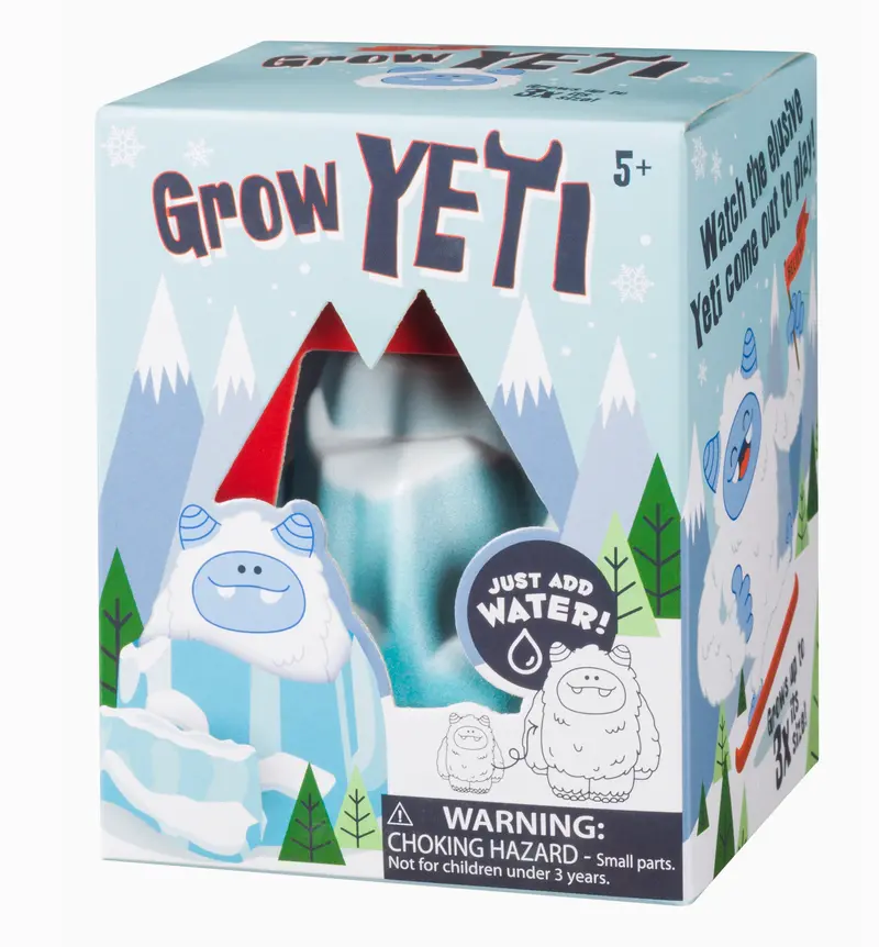Toysmith Hatchin' Grow Yeti, Just Add Water, Fun Diy Kit 1