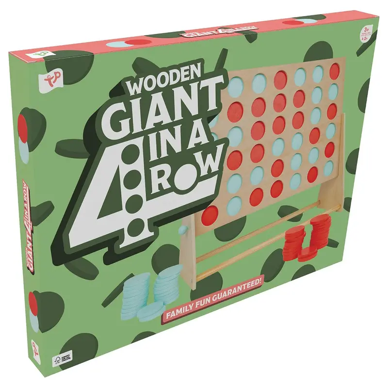 Tp Wooden Giant 4 In A Row Game 1