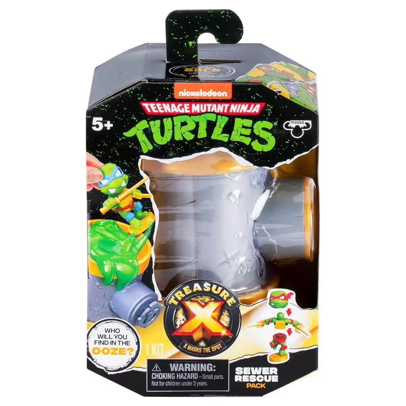 Treasure X Teenage Mutant Ninja Turtles Sewer Rescue Pack 1