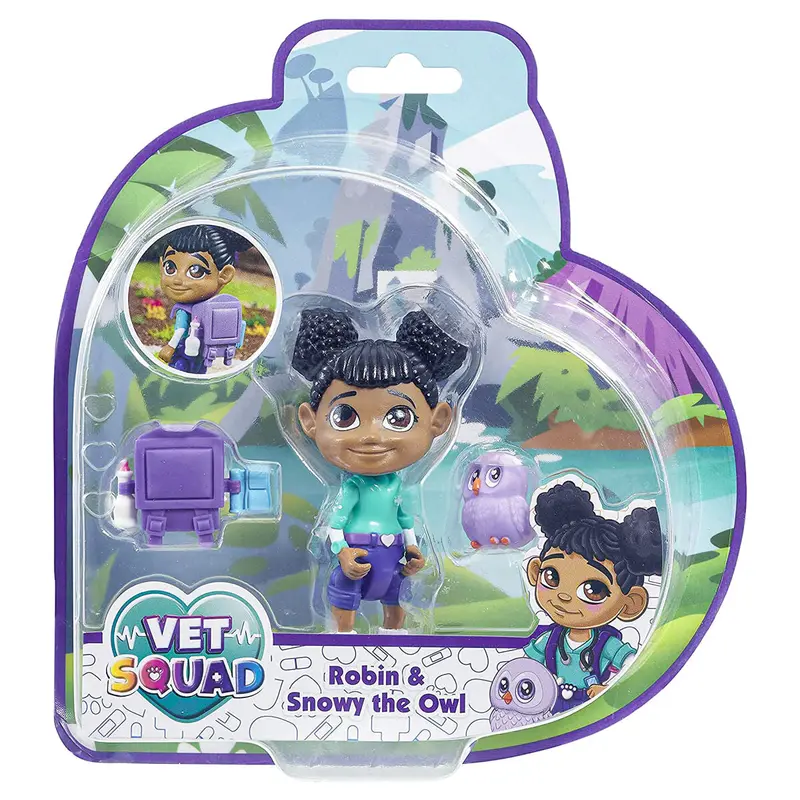 Vet Squad Robin & Snowy The Owl Figure Set 1