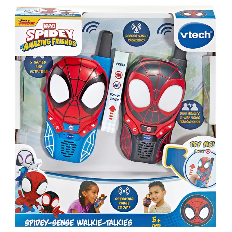 Vtech Marvel Spidey And His Amazing Friends: Spidey-Sense Walkie-Talkies 1