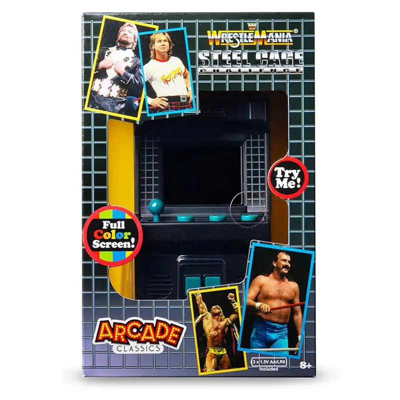 Wrestle Mania Steel Cage Challenge Mini Arcade Game 1