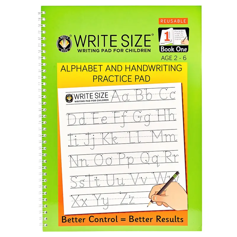 Write Size Alphabet And Handwriting Practice Pad Book 1 1
