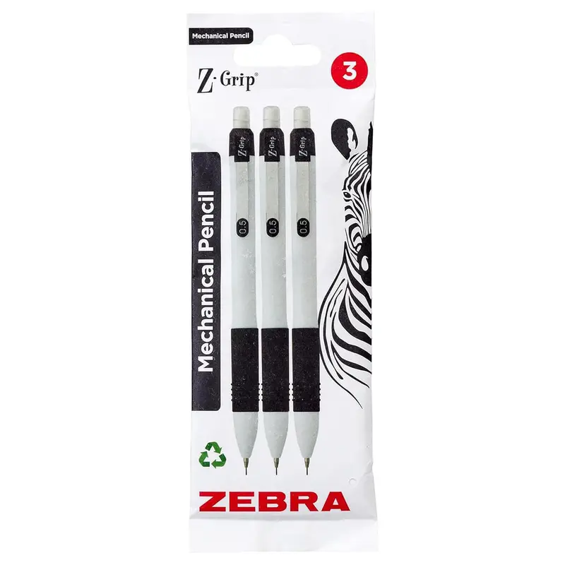 Z Grip Mechanical Pencil 0.5Mm 3Pk 1