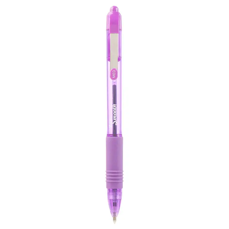 Zebra Pens Z-Grip Smooth Violet Ink 12 Pack 1