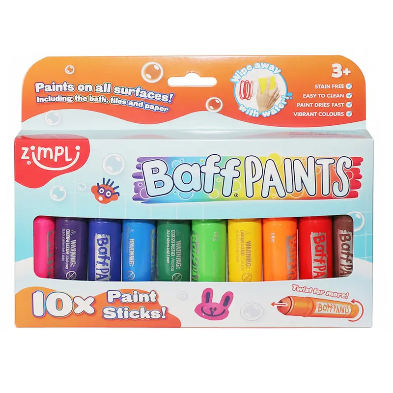 Zimpli Baff Paints (10 Pack) 1