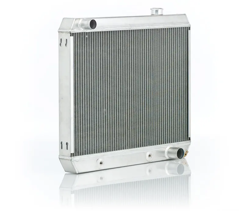 Be Cool 63275 Downflow Radiator – Polished Finish, Designed For 1962–1967 Chevy Ii With Automatic Transmission 1