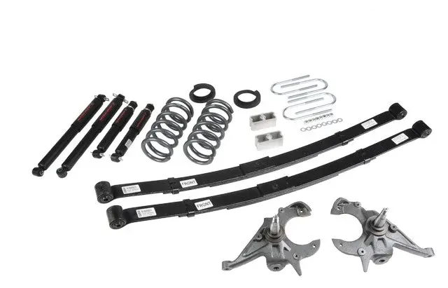 Belltech 633Nd Complete Front & Rear Lowering Kit With Nitro Drop 2 Shocks 1
