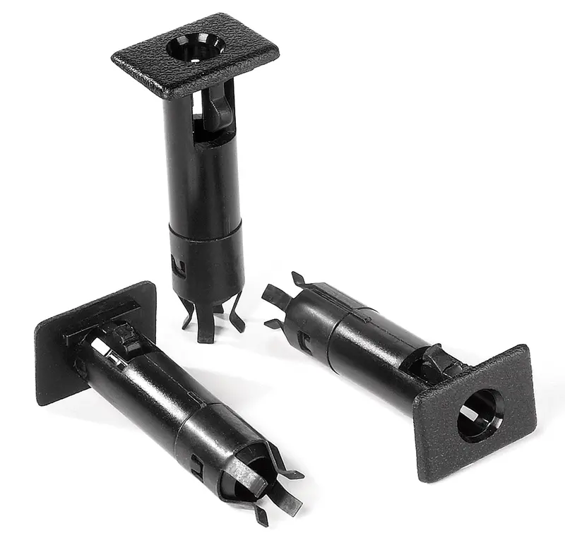 Bestop 51246-01 Door Pin Inserts – Oem-Style Retainers For ’87–’95 Yj & ’97–’06 Tj Wranglers (Black) 1