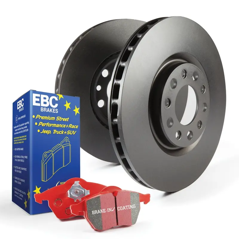 Ebc Brakes S12 Performance Brake Kit – Redstuff Pads + Rk Series Rotors (S12Kf1706) 1
